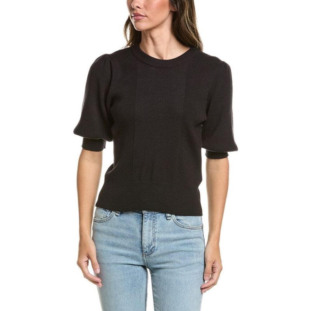 Ichi Womens  Boston Knit Sweater, Black
